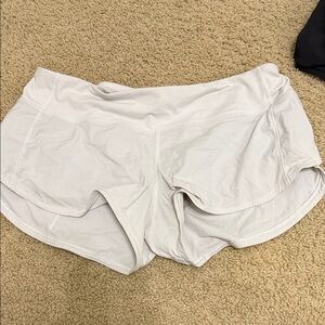 Women's Athletic Shorts in White